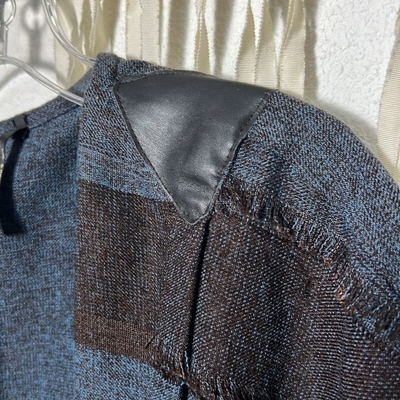 IC by Connie K Blue and Brown Kimono Size M - Picture 9 of 10